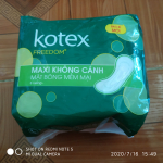 Băng Kotex Freedoom ko cánh