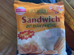 Bánh Sandwich bơ đậu phộng
