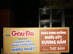 Cháo gấu đỏ thịt bằm