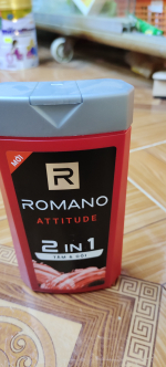 dầu gội romanno 2 in 1 180g