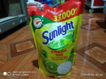 Rửa chén sunlight chanh 1.4kg