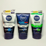 Sửa rửa mặt Nivia men white 100g